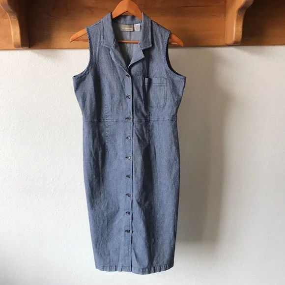 denim country dress Country Club Denim Mini Dress Final Sale / Denim Blue / M